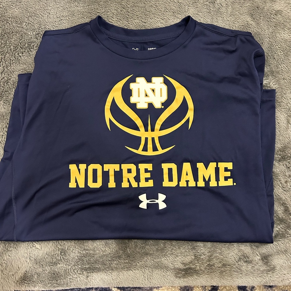 Notre Dame basketball long sleeve shirt